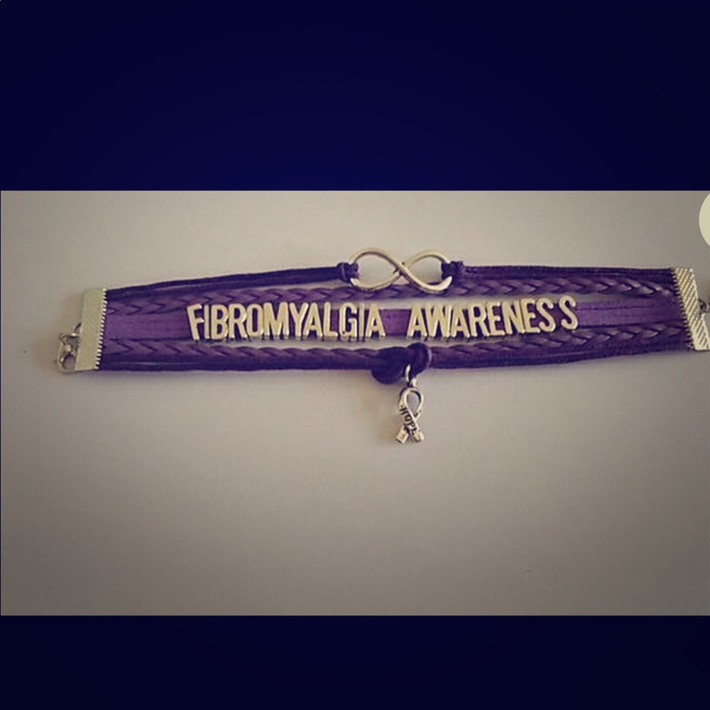 Fibromyalgia Awareness Bracelet